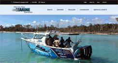 Desktop Screenshot of herveybaymarine.com.au